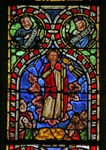 Vindue, der viser himmelfarten af French School